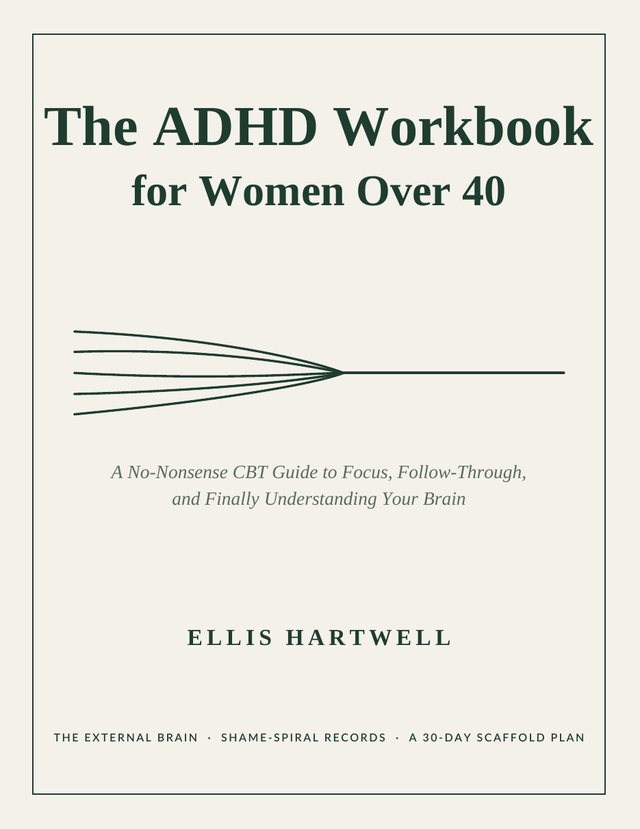 The ADHD Workbook for Women Over 40 — front cover